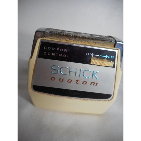 Vtg Schick Custom Comfort Control Electric Razor - Picture 3 of 8